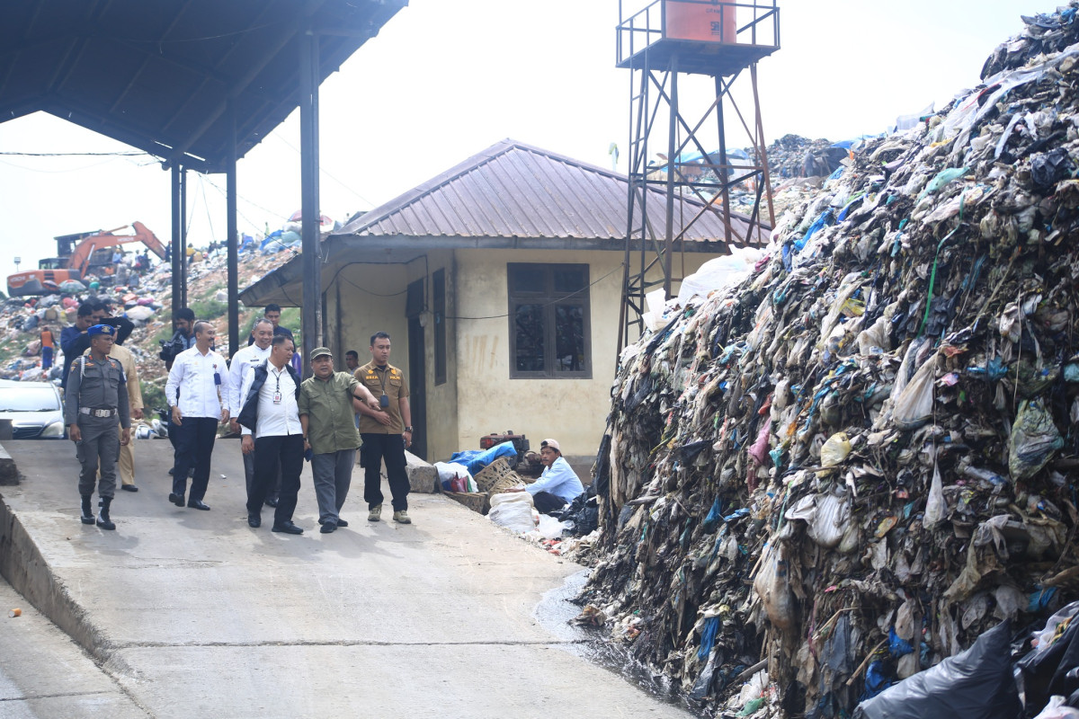 Kesiapan Pengelolaan Sampah 2023, Pj Sekdako Tinjau TPA Muara Fajar
