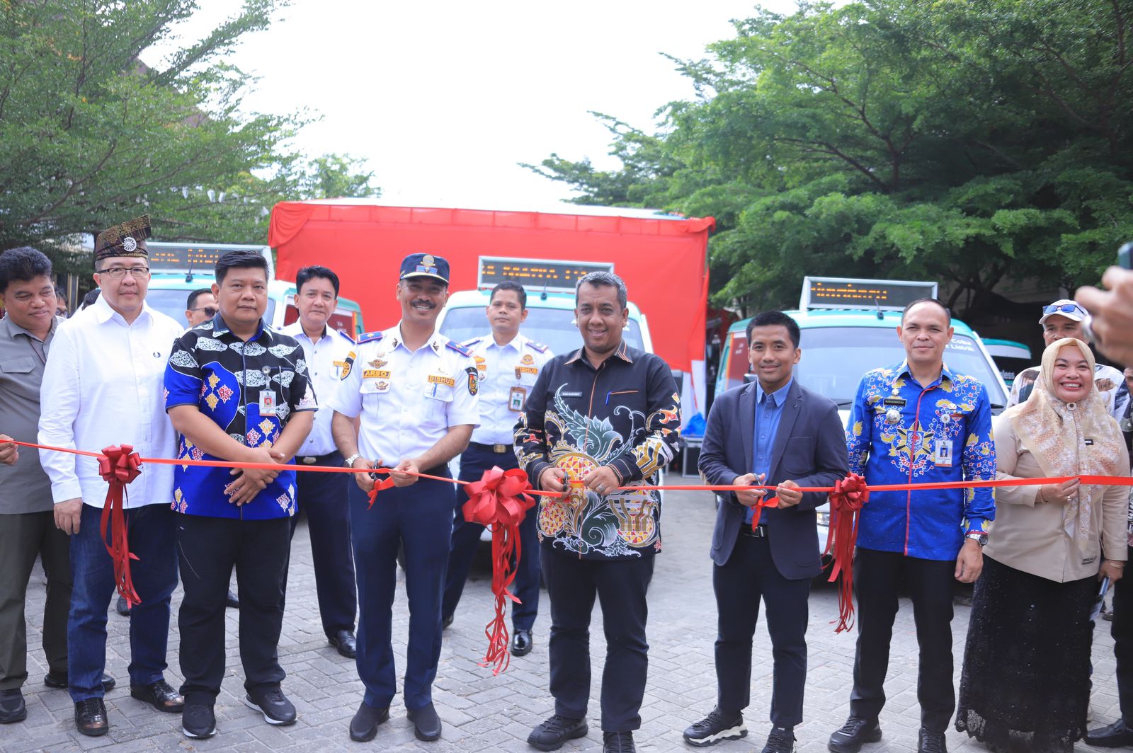 Pj Wako Pekanbaru Resmi Luncurkan Uji Coba Oplet Pekan