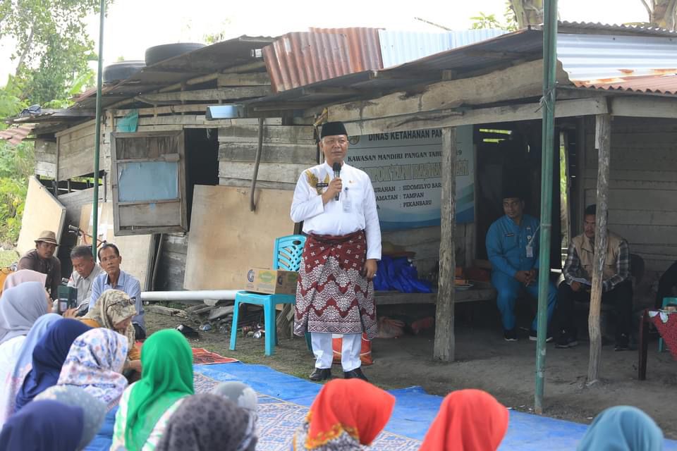 Rembug Utama KTNA se-BPP Tampan, Sekdako Pekanbaru Tampung Sejumlah Aspirasi Petani