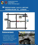 Image : Perbaikan Jalan Amblas, Jalan Lobak Diberlakukan Satu Arah