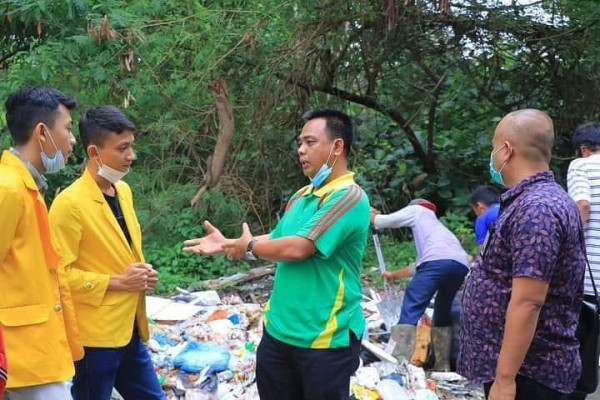 Sekda Ajak Kalangan Mahasiswa Ikut Berpartisipasi Bersihkan Sampah