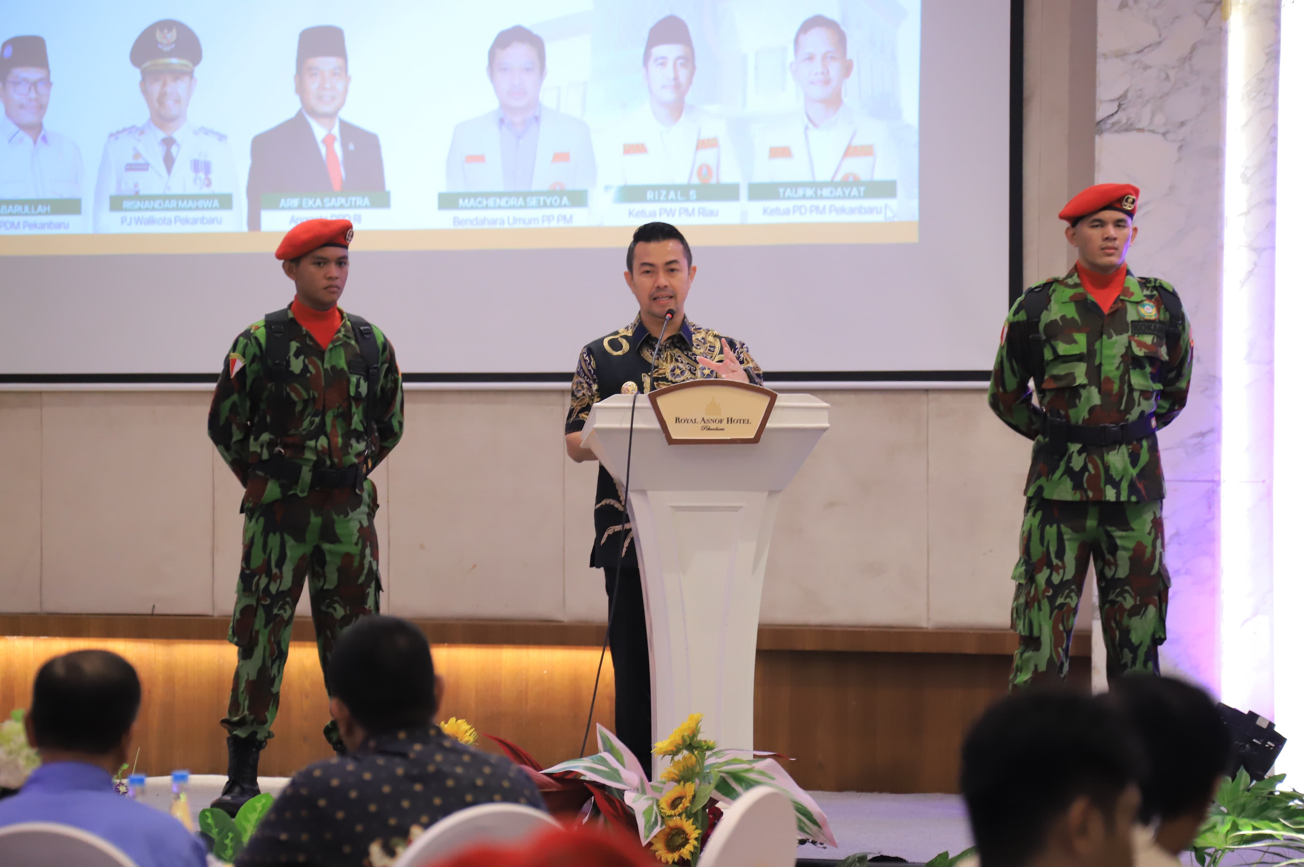 Pj Wali Kota Pekanbaru Apresiasi Pemuda Muhammadiyah Pekanbaru dalam Musda XIII