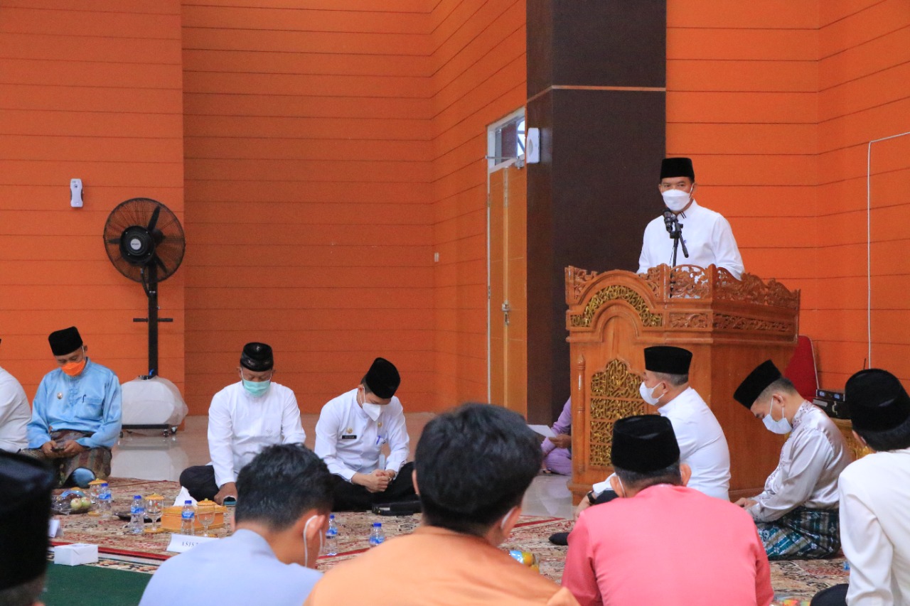 Wali Kota Hadiri Peringatan Maulid Nabi Muhammad SAW di Perkantoran Tenayan