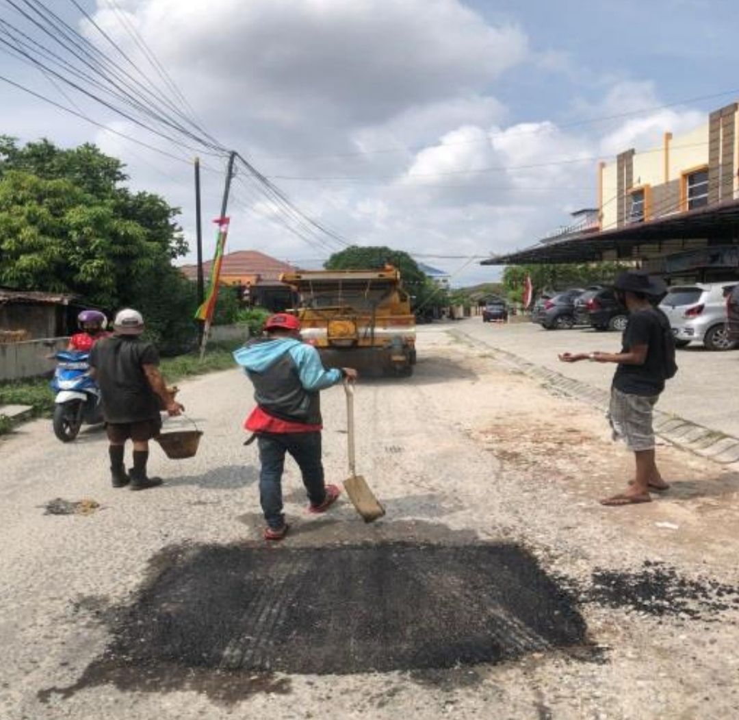 PUPR Pekanbaru Sebut Sebagian Jalan Rusak di Bukit Raya Sudah Mulus