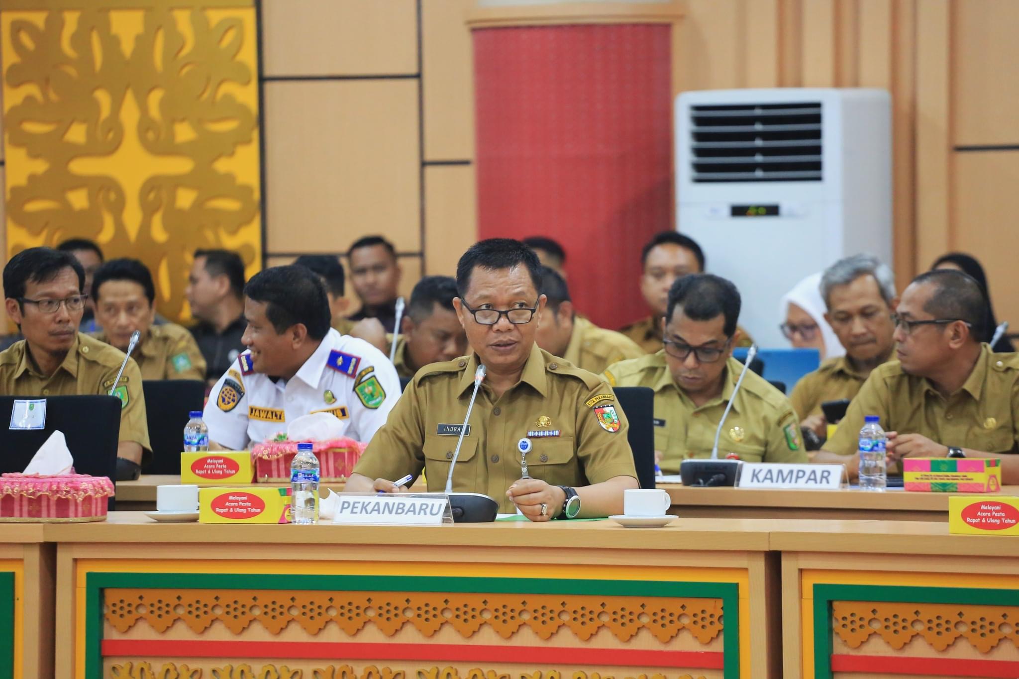 Pemko Pekanbaru Sampaikan Sejumlah Usulan dalam Rapat RTRW Provinsi Riau