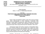 Image : PENGUMUMAN PENETAPAN NAMA-NAMA MAHASISWA PENERIMA BEASISWA PEMERINTAH KOTA PEKANBARU TAHUN 2024